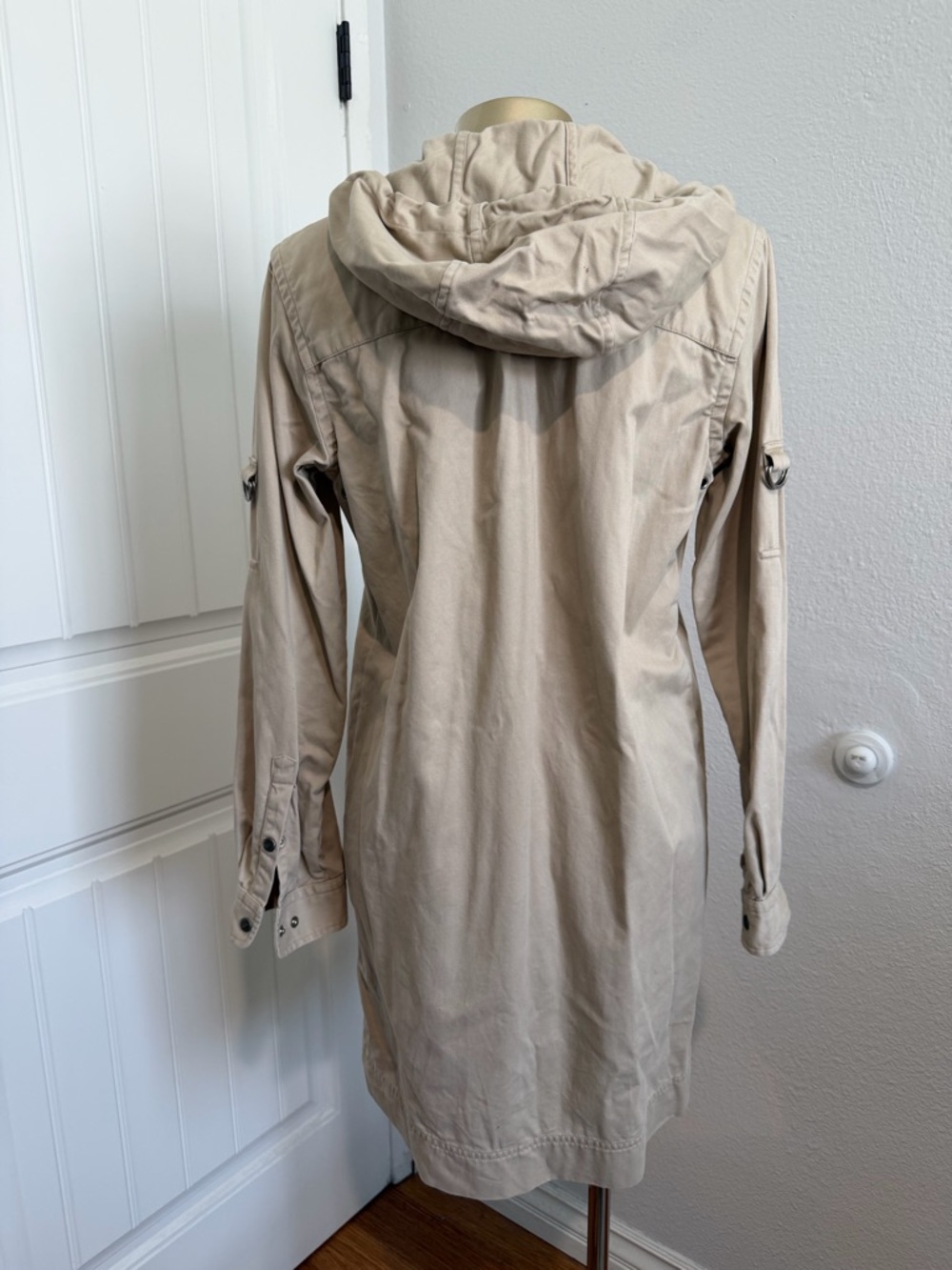 Ralph Lauren Beige/Tan Cotton Dress S - Picture 3 of 9